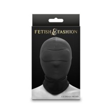 NS NOVELTIES - FETISH FASHION CLOSED HOOD NYLON BLACK