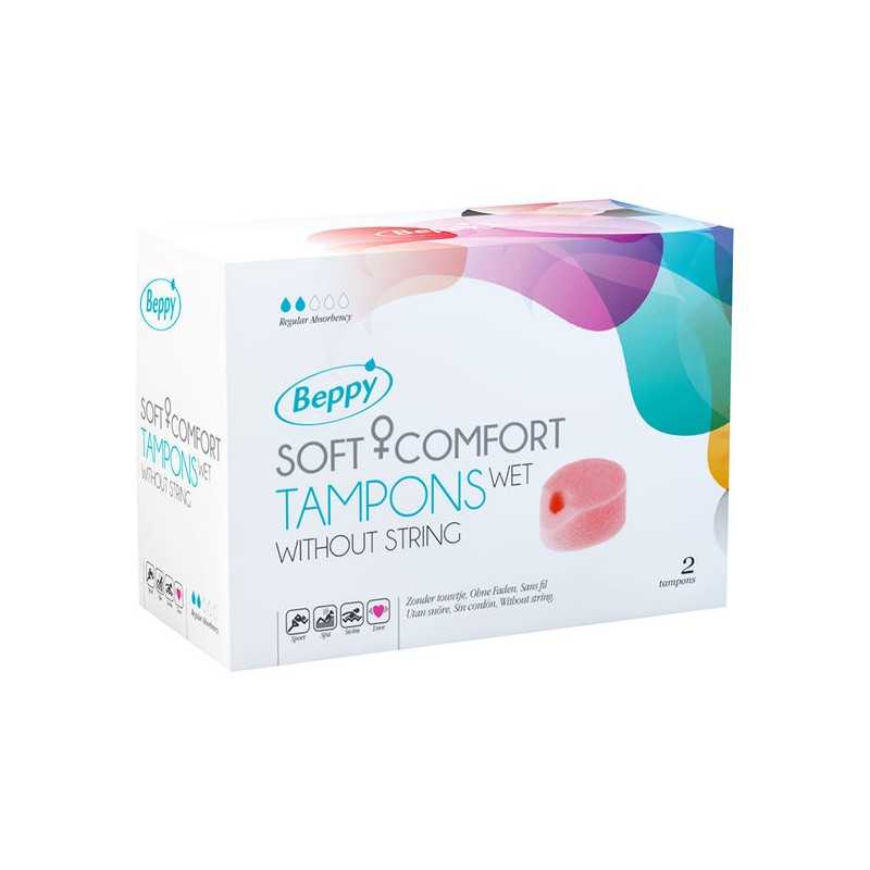 BEPPY - SOFT COMFORT TAMPONS WET 2UNITS