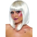 LEG AVENUE - PHOSPHORESCENT BOB CUT WIG WHITE