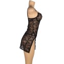 SUBBLIME - 954185 BABYDOLL DE RENDA COM ALÇAS AJUSTÁVEIS PRETO