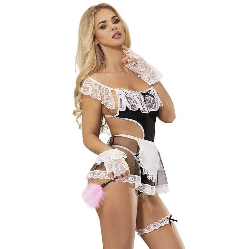SUBBLIME - 954314 SEXY ZOFENKOSTÜM SCHWARZ/WEISS L/XL SUBBLIME - 954314 SEXY ZOFENKOSTÜM SCHWARZ/WEISS L/XL