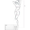 PASSION - WOMAN BS032 ROTER BODYSTOCKING, EINE GRÖSSE