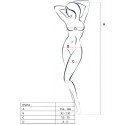 PASSION - WOMAN BS034 BODYSTOCKING SCHWARZ EINE GRÖSSE