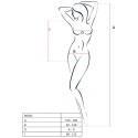 PASSION - WOMAN BS035 BODYSTOCKING BLACK ONE SIZE