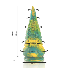 EPIC - DILDO TENTACOLO VERDE CETUS TAGLIA PICCOLA