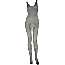 LEG AVENUE - FISHNET TANK BODYSTOCKING, EINE GRÖSSE