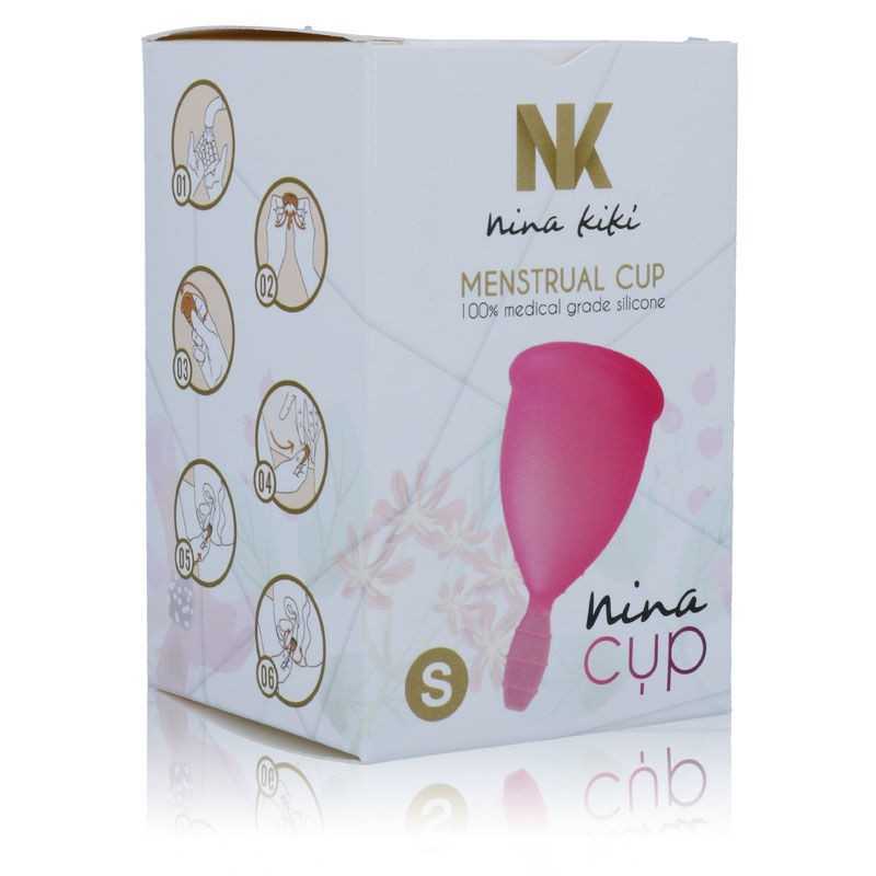 NINA KIKÍ - COPO MENSTRUAL ROSA - TAMANHO S NINA KIKÍ - COPO MENSTRUAL ROSA - TAMANHO S