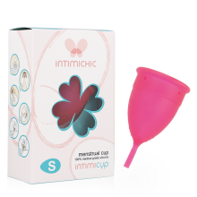 INTIMICHIC - MENSTRUAL CUP MEDICAL GRADE SILICONE - SIZE S