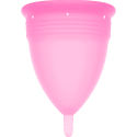 STERCUP - COPO MENSTRUAL DE SILICONE FDA ROSA - TAMANHO L