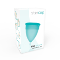 STERCUP - COUPE MENSTRUELLE EN SILICONE FDA AIGUE-MARINE - TAILLE L