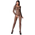 PASSION WOMAN BS068 BODYSTOCKING - BLACK ONE SIZE