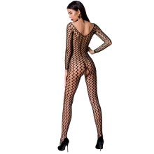 PASSION WOMAN BS068 BODYSTOCKING - BLACK ONE SIZE