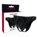 DARKNESS - UNISEX OPENING PANTIES ONE SIZE