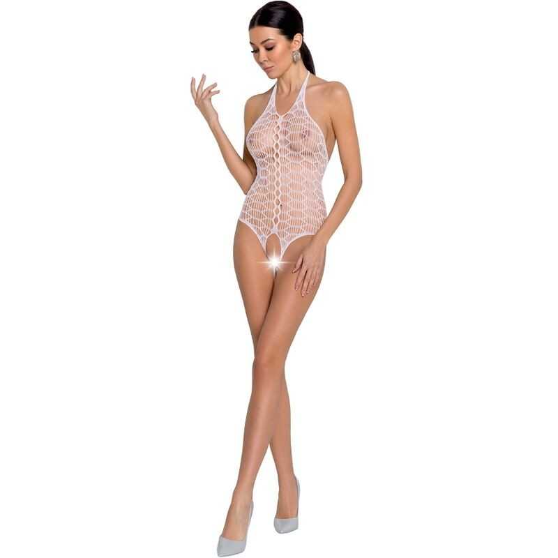 PASSION - WOMAN BS087 WEISSER BODYSTOCKING, EINE GRÖSSE PASSION - WOMAN BS087 WEISSER BODYSTOCKING, EINE GRÖSSE