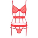 PASSION - KYOUKA CORSET VERMELHO S/M