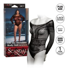 CALEXOTICS - SCANDAL SCHULTER-BODYSUIT IN ÜBERGRÖSSE