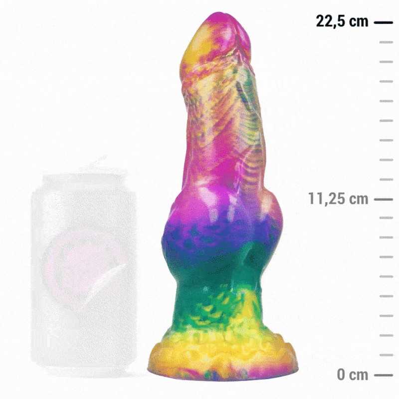EPIC - IRIS DILDO MIT REGENBOGENFARBENEN HODEN DER VERGNÜGUNG EPIC - IRIS DILDO MIT REGENBOGENFARBENEN HODEN DER VERGNÜGUNG