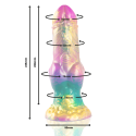 EPIC - IRIS DILDO MIT REGENBOGENFARBENEN HODEN DER VERGNÜGUNG