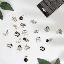 SECRET PLAY - SET DI 10 TATUAGGI TEMPORANEI DELLA COLLEZIONE