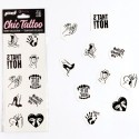 SECRET PLAY - SET OF 10 TEMPORARY TATTOOS KINKY COLLECTION