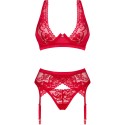 OBSESSIVE - CONJUNTO LACELOVE TRÊS PEAS VERMELHO XS/S