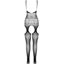 PASSION - ECO COLLECTION BODYSTOCKING ECO BS005 BLACK