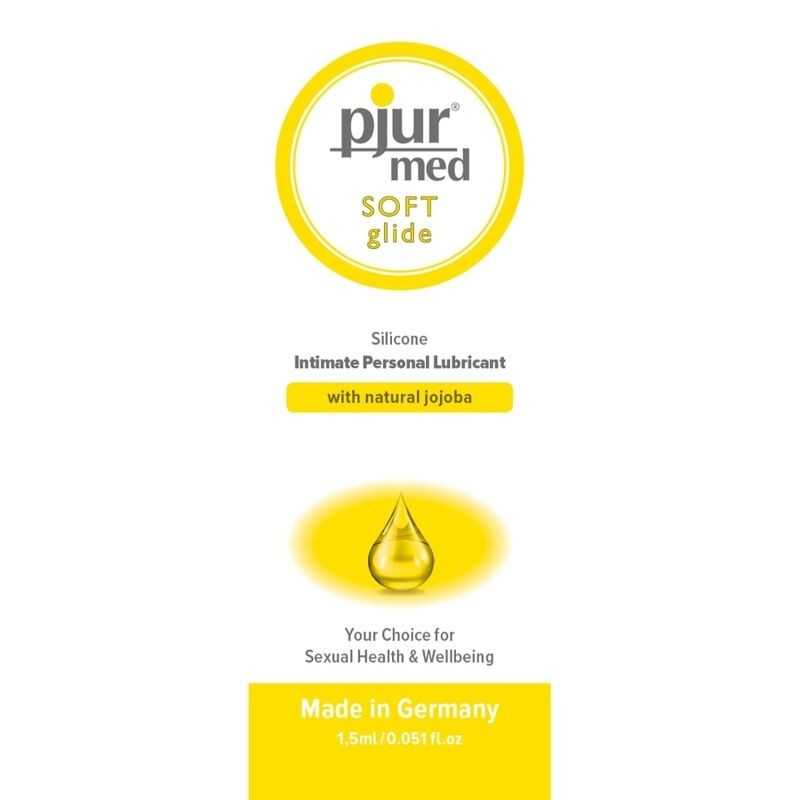 PJUR - LUBRIFIANT SILICONE MED SOFT GLIDE 1.5 ML