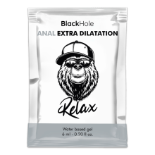 BLACK HOLE - GEL A BASE D'ACQUA EXTRA DILATAZIONE 6 ML MONODOSE