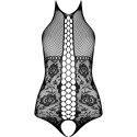 PASSION - BS094 BODYSTOCKING BLACK ONE SIZE