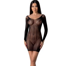 PASSION - BS101 BODYSTOCKING BLANC TAILLE UNIQUE