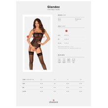 OBSESSIVE- GLANDEZ TEDDY SANS CROCHLES XS/S