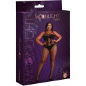 MOONLIGHT - BODYSTOCKING MODELLO 4 NERO TAGLIA FORTE