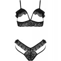 PASSION - CONJUNTO DOLLY DUAS PEÇAS PRETO S/M