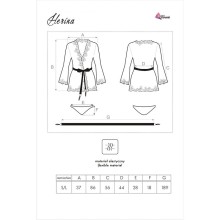 LIVCO CORSETTI FASHION - HERINA LC XG056 MORGENMANTEL + PANTY