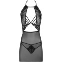 LIVCO CORSETTI FASHION - MALVIAMI LC 90625 SHIRT + PANTY BLACK L/XL