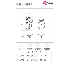 LIVCO CORSETTI FASHION - COLEO GIELLANDRA FOR THE SENSES CORSET