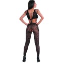 LIVCO CORSETTI FASHION - BODYSTOCKING TUBIANA NERO TAGLIA UNICA