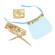 SUBBLIME - INDIA STYLE BLUE LINGERIE SET S/M