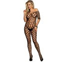 SUBBLIME - 951719 BODYSTOCKING A RETE CON SPALLE APERTE NERO