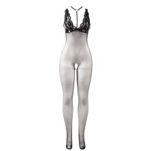 SUBBLIME - 951993 BODYSTOCKING RÉSILLE TRANSPARENTE NOIRE SANS