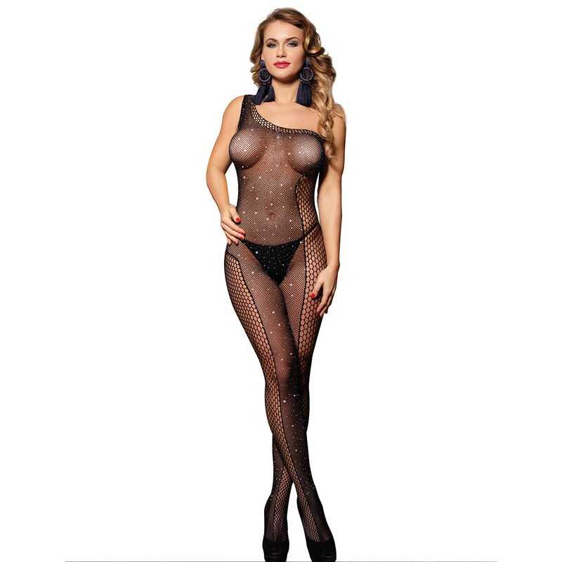 SUBBLIME - 952037 BODYSTOCKING DE ALTA COSTURA COM DIAMANTES SUBBLIME - 952037 BODYSTOCKING DE ALTA COSTURA COM DIAMANTES