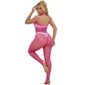 SUBBLIME - 952389 BODYSTOCKING A RETE E PIZZO SENZA CAVALLO CON