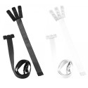 BYE-BRA - OPEN BACK BRA ADAPTER BLACK WHITE