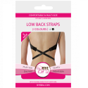 BYE-BRA - OPEN BACK BRA ADAPTER BLACK WHITE