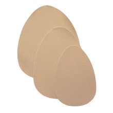 BYE BRA BREAST LIFT PADS + 3 PAIRS OF SATIN NIPPLE COVERS BEIGE