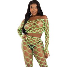 LEG AVENUE - TOP LEGGINS HARDCORE GREEN