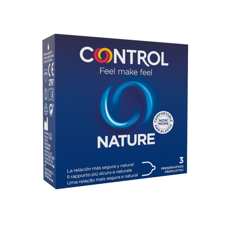 CONTROL - ADAPTA NATURE CONDOMS 3 UNITS