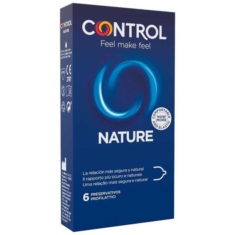 CONTROL - PRESERVATIVI ADAPTA NATURE 6 UNITÀ CONTROL - PRESERVATIVI ADAPTA NATURE 6 UNITÀ