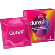 DUREX - PLACADOR DAME 3 UNIDADES