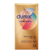 DUREX - REAL FEEL 12 UNITS